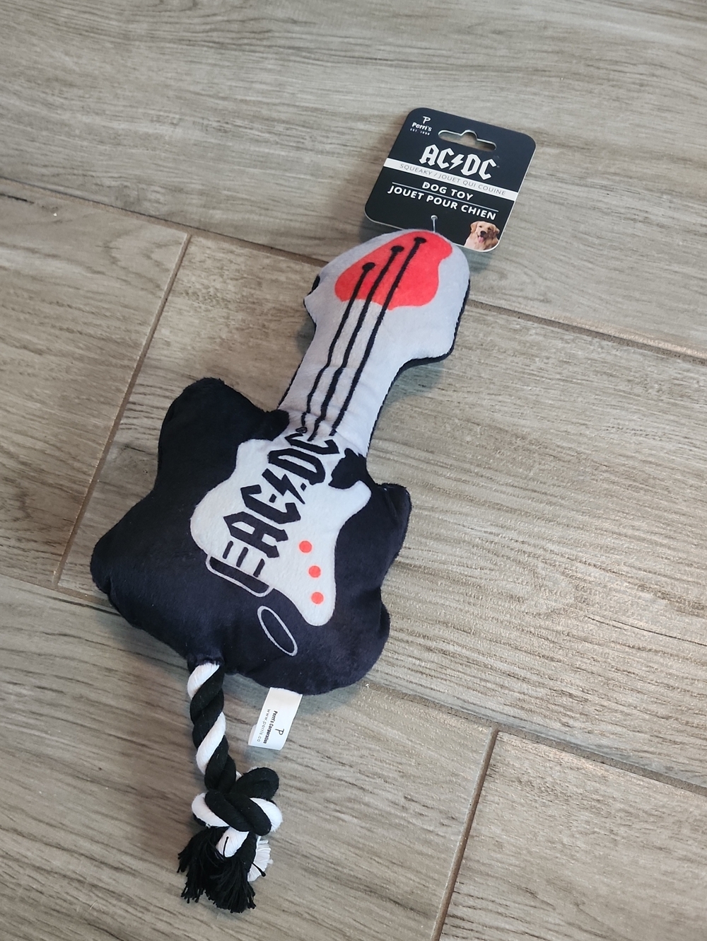 NWT AC โก๏ธDC Dog Toy
